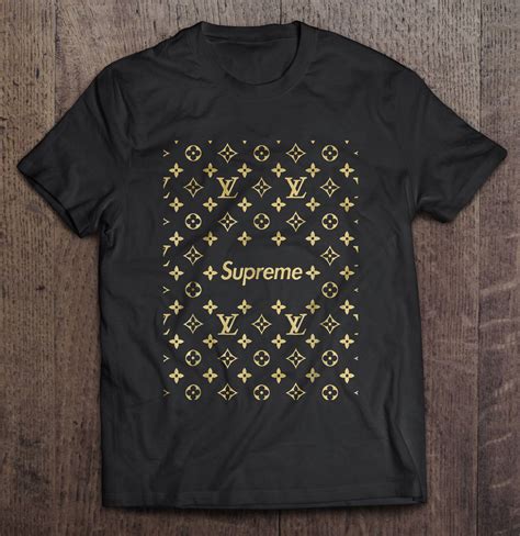 supreme x louis vuitton shirt scritta rialzafa|Louis Vuitton supreme shoes.